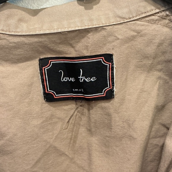 Love Tree Women's Brown Utility Jacket - Picture 2 of 3